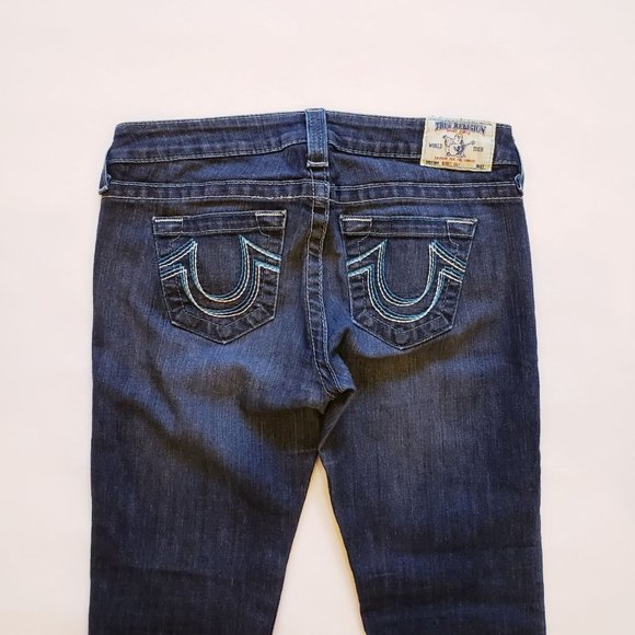 True Religion Bootcut Becky Jeans Sz 28 - Picture 7 of 10